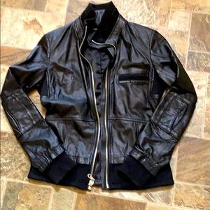 Leather jacket